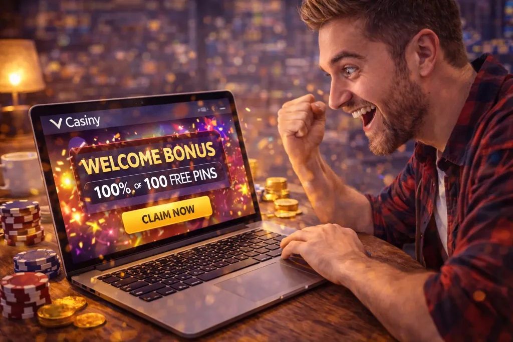 Casiny Casino Welcome Bonus